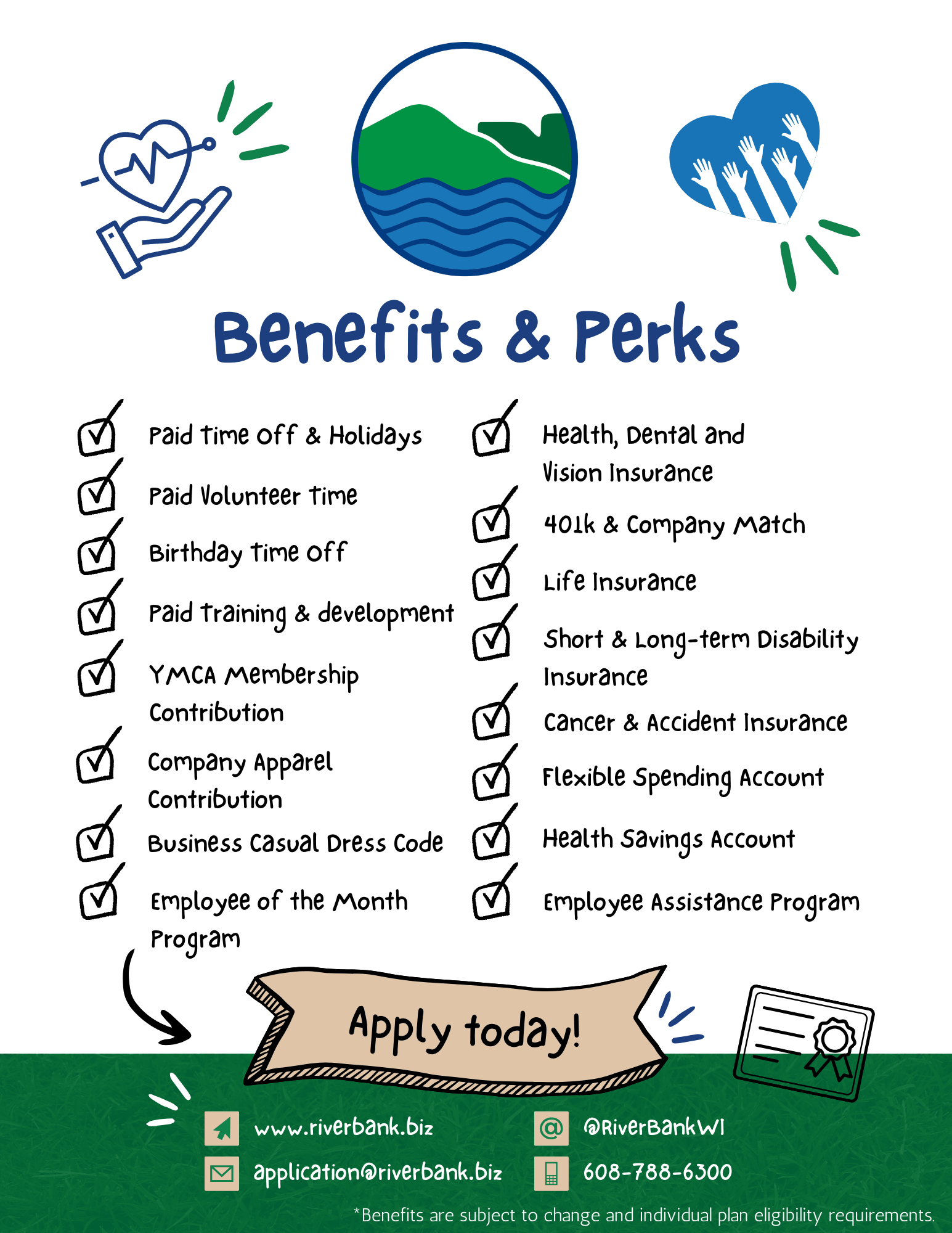 Benefits & Perks